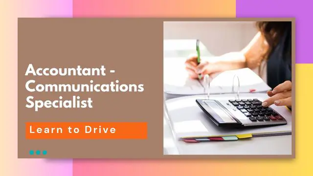 Accountant - Communications Specialist