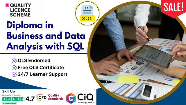 Diploma in Business and Data Analysis with SQL at QLS Level 5