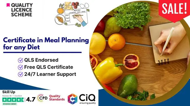Certificate in Meal Planning for any Diet at QLS Level 3
