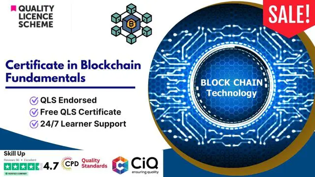 Certificate in Blockchain Fundamentals at QLS Level 3
