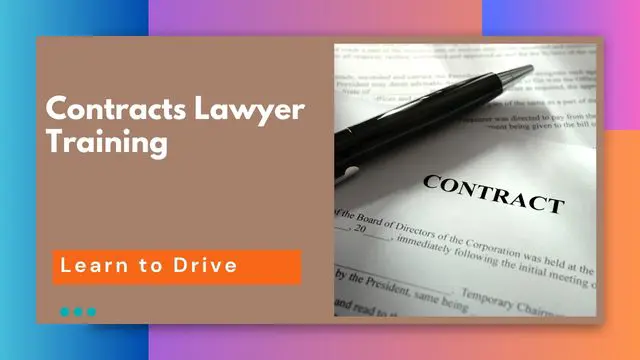 Contracts Lawyer Training