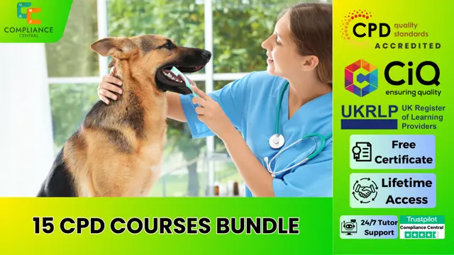 Dog Training with Dog Care and Dog Grooming-15 in 1 Courses Bundle!