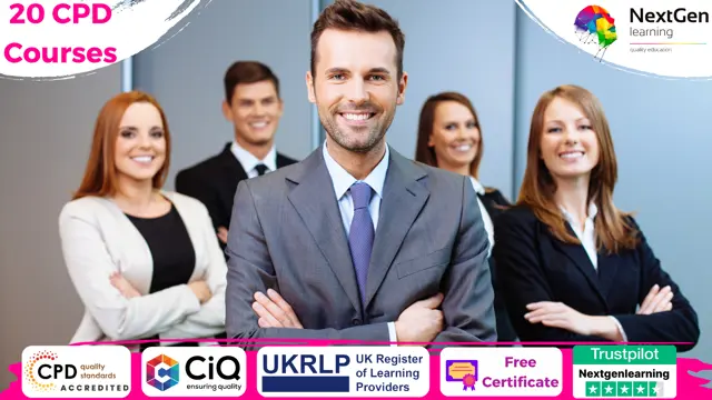 Leadership and Management with Organisational Behavior Training - 20 Courses Bundle