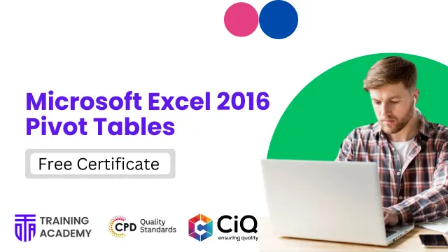Microsoft Excel 2016 Pivot Tables
