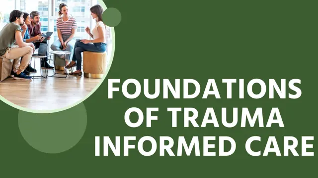  Advance Diploma in Foundations of Trauma-Informed Care - CPD Accredited 