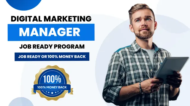 Digital Marketing Manager Job Ready Program with Money Back Guarantee