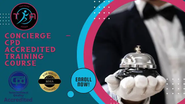 Concierge - CPD Accredited Training  Course