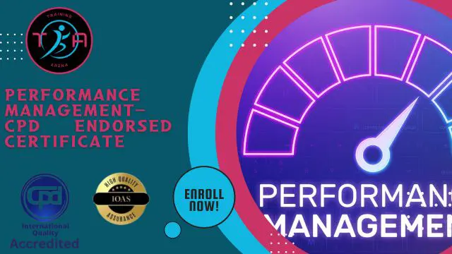 Performance Management- CPD Endorsed Certificate