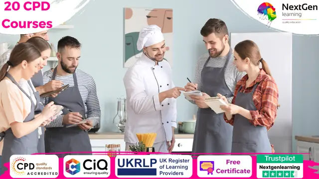 Chef Training: British Cookery with Diet and Nutrition - 20 in 1 Courses Bundle