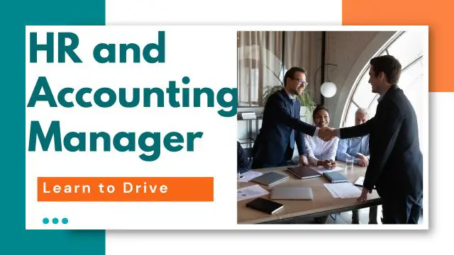 HR and Accounting Manager