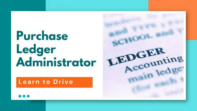 Purchase Ledger Administrator