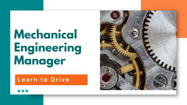 Mechanical Engineering Manager