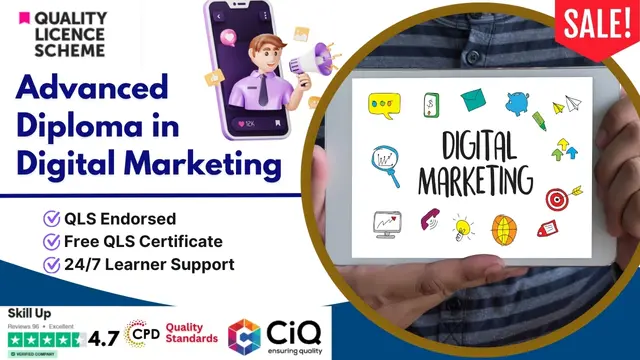 Level 7 Advanced Diploma in Digital Marketing Masterclass - QLS Endorsed