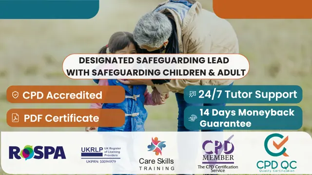 Level 5 Designated Safeguarding Lead (DSL) with Safeguarding Children & Adult Level 2 & 3