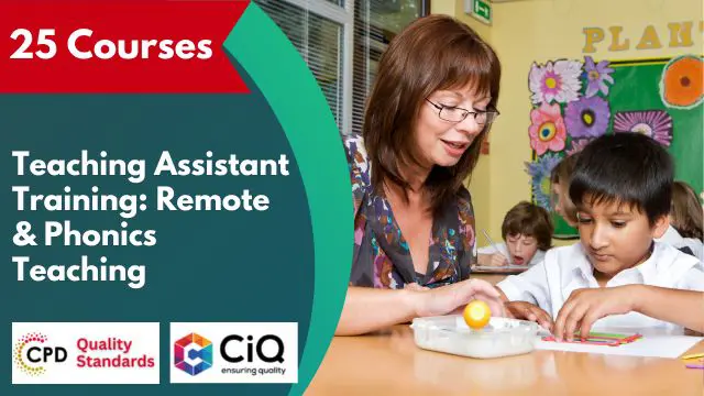 Teaching Assistant Training: Remote & Phonics Teaching - CPD Certified