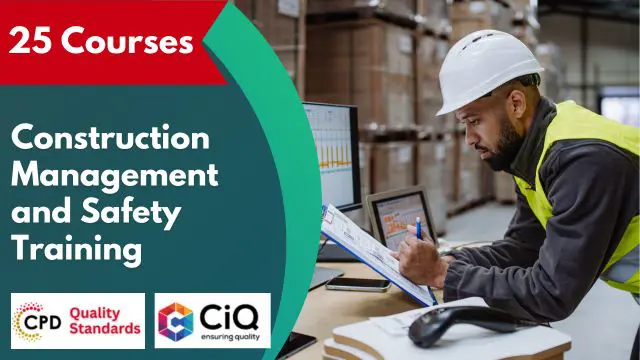 Construction Management and Safety Diploma - CPD Accredited