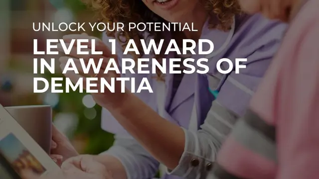 Level 2 Award in Awareness of Dementia