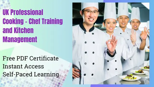 UK Professional Cooking - Chef Training and Kitchen Management