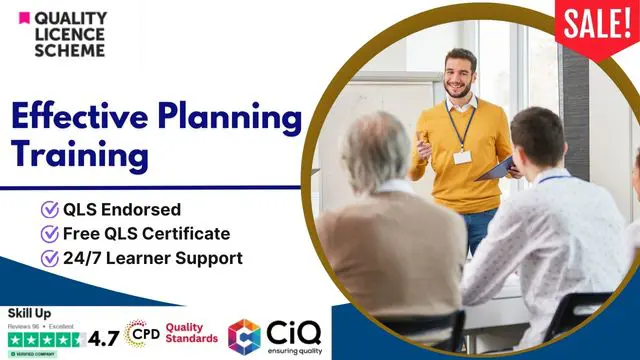 Diploma in Effective Planning Training at QLS Level 2