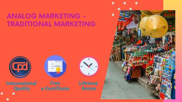 Analog Marketing - Traditional Marketing