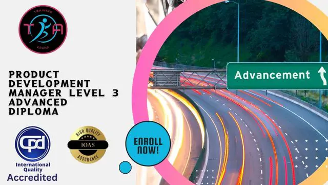 Product Development Manager Level 3 Advanced Diploma