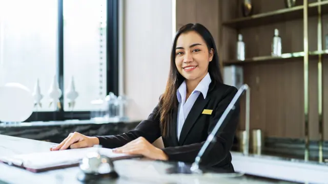 Hotel Receptionist + Chef Training with Restaurant Management