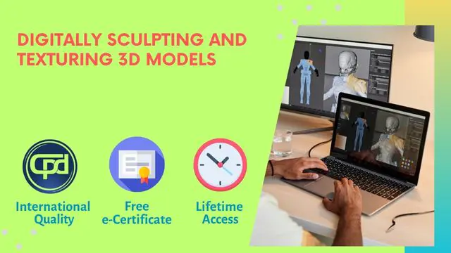 Digitally Sculpting and Texturing 3D Models