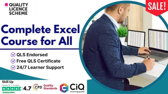 Diploma in Complete Excel Course for All at QLS Level 5