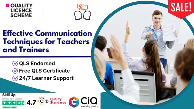 Diploma in Effective Communication Techniques for Teachers and Trainers at QLS Level 5