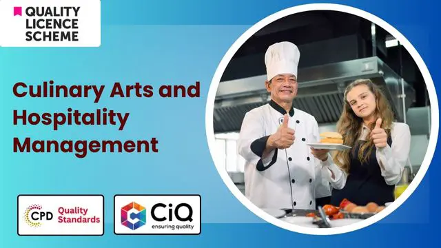 Level 5 & 7 Advanced Diploma in Culinary Arts and Hospitality Management - QLS Endorsed