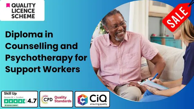 Level 4,5 Diploma in Counselling and Psychotherapy for Support Workers - QLS Endorsed