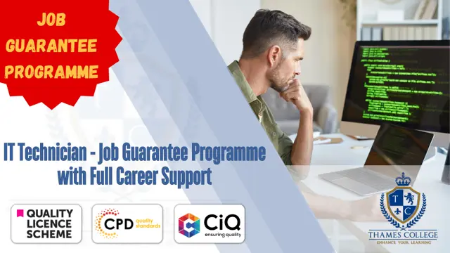 IT Technician - Job Guarantee Programme with Full Career Support