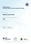 One Education Sample Certificate