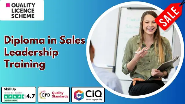 Level 3,5,7 Diploma in Sales Leadership Training - QLS Endorsed