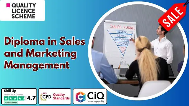 Level 4,5,7 Diploma in Sales and Marketing Management - QLS Endorsed