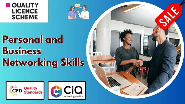 Level 2,3 Diploma in Personal and Business Networking Skills - QLS Endorsed