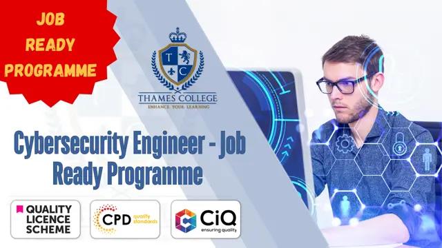 Cybersecurity Engineer - Job Ready Programme with Career Support & Money Back Guarantee