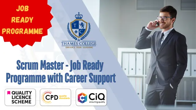 Scrum Master - Job Ready Programme with Career Support & Money Back Guarantee