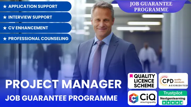 Project Manager - Job Guarantee Programme with Career & Application Support