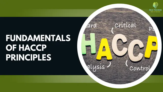 Fundamentals of HACCP Principles