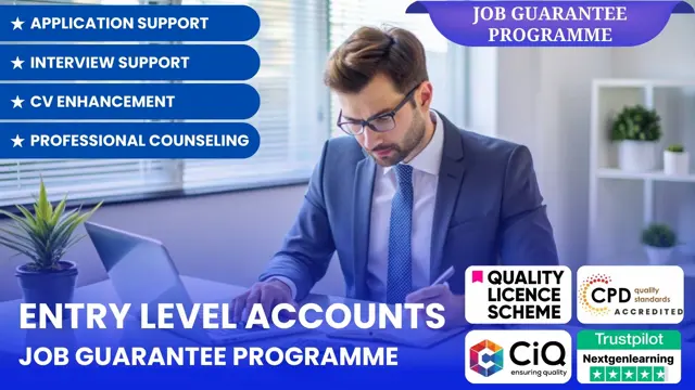 Entry Level Accounts - Job Guarantee Programme with Career & Application Support