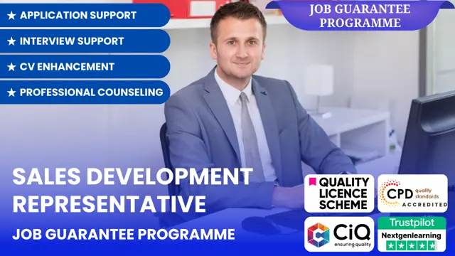 Sales Development Representative - Job Guarantee Programme, Career & Application Support