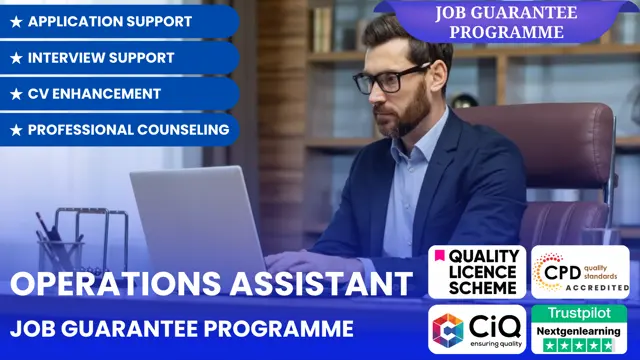 Operations Assistant - Job Guarantee Programme with Career & Application Support