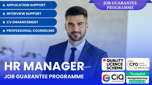 HR Manager - Job Guarantee Programme with Career & Application Support