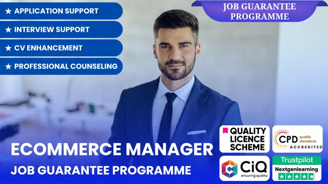 Ecommerce Manager - Job Guarantee Programme with Career & Application Support