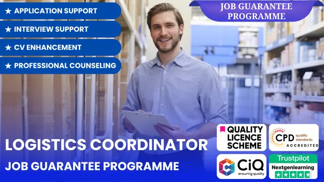 Logistics Coordinator - Job Guarantee Programme with Career & Application Support