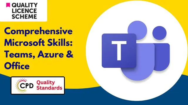 Comprehensive Microsoft Skills: QLS Level 3, 5 & 7 Certifications in Teams, Azure & Office