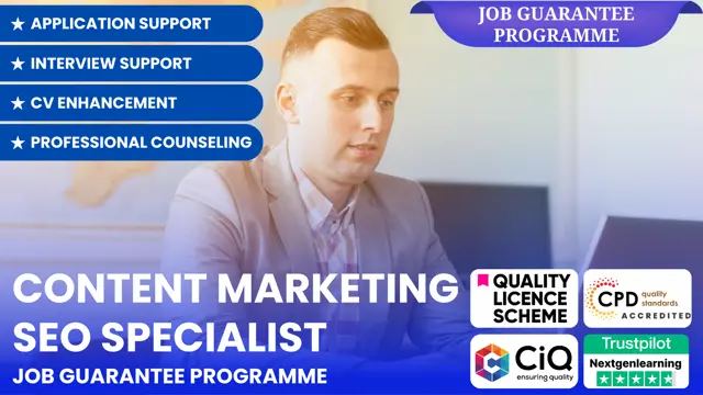 Content Marketing SEO Specialist - Job Guarantee Programme