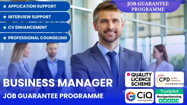 Business Manager - Job Guarantee Programme with Career & Application Support