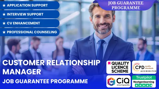 Customer Relationship Manager - Job Guarantee Programme 